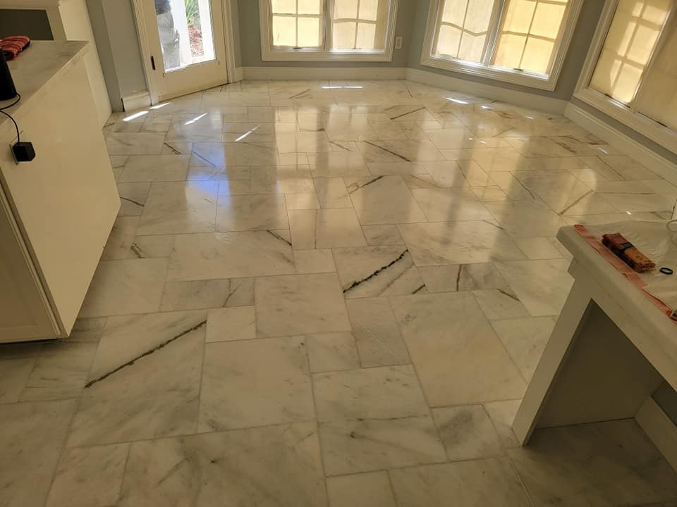 Wood floor installation